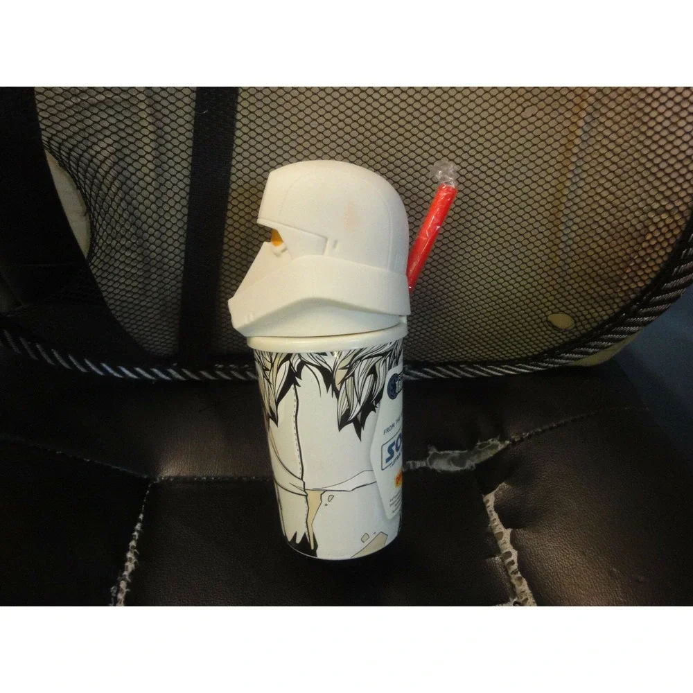 Solo Star Wars Dennys promotional advertising Range Trooper head cup w straw NEW
